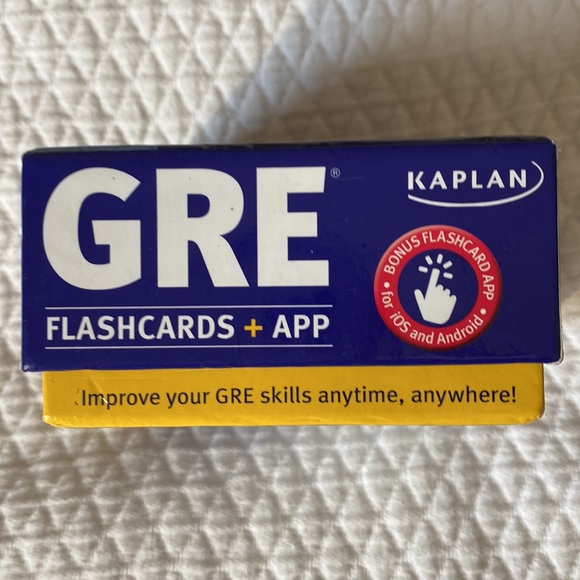 GRE Kaplan flash cards fourth edition - Picture 3 of 4